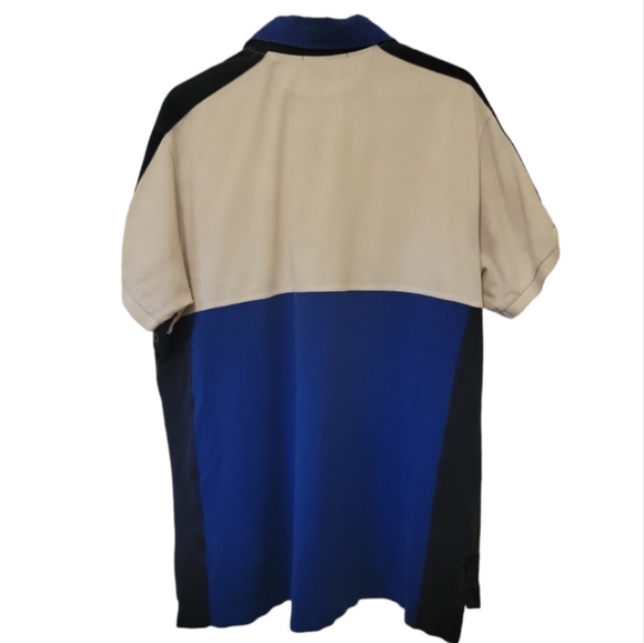 Polo Ralph Lauren Talon Zip Rugby Shirt Men XL Colorblock Rescue Patrol Big Pony - Picture 2 of 7